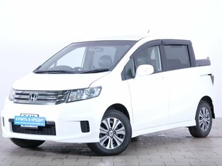2014 Honda Freed I Рестайлинг 2, белый, 1329000 рублей, вид 3