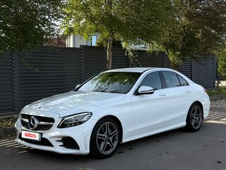 2018 Mercedes-Benz C-Класс 180 IV (W205) Рестайлинг, белый, 2800000 рублей, вид 1