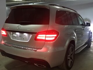 2018 Mercedes-Benz GLS 350 d I (X166), серебристый, 7000000 рублей, вид 2