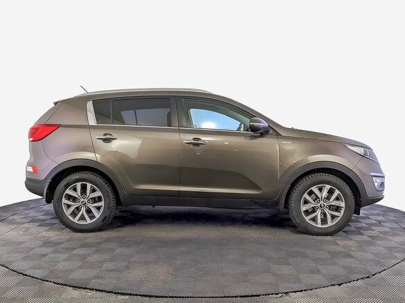 2015 Kia Sportage III Рестайлинг, коричневый, 1790000 рублей - вид 3