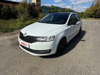 2018 Skoda Rapid I Рестайлинг, белый, 1050000 рублей, вид 4