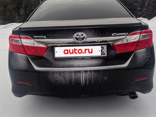 2014 Toyota Camry VII (XV50), чёрный, 1750000 рублей, вид 4