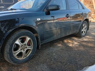 2007 Hyundai Sonata V (NF), чёрный, 600000 рублей, вид 4