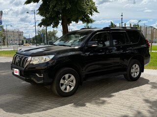 2021 Toyota Land Cruiser Prado 150 Series Рестайлинг 3, чёрный, 5550000 рублей, вид 1