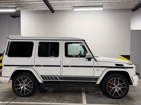2016 Mercedes-Benz G-Класс AMG 63 AMG I (W463) Рестайлинг 3, белый, 9200000 рублей, вид 4