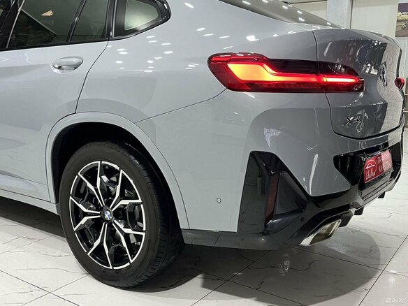 2022 BMW X4 20i II (G02) Рестайлинг, серый - вид 26