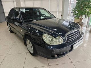 2005 Hyundai Sonata ТагАЗ IV (EF) Рестайлинг, чёрный, 329000 рублей, вид 3