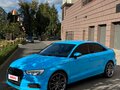2019 Audi A3 III (8V) Рестайлинг, голубой, 1400000 рублей - вид 4