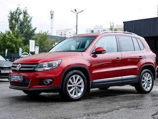2012 Volkswagen Tiguan I Рестайлинг, красный, 1399000 рублей, вид 2