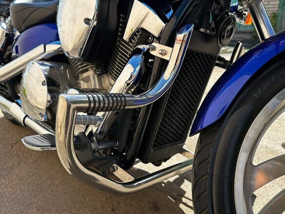 2005 Honda VTX 1300, синий, 707000 рублей - вид 10