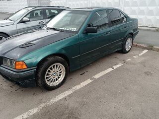1991 BMW 3 серии 316i III (E36), зелёный, 290000 рублей, вид 1