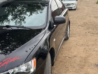 2008 Mitsubishi Lancer X, чёрный, 770000 рублей, вид 2