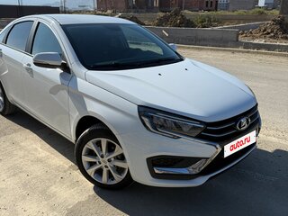 2024 Lada (ВАЗ) Vesta I Рестайлинг (NG), белый, 1450000 рублей, вид 4