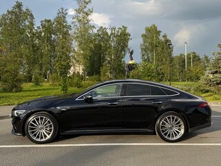 2020 Mercedes-Benz AMG GT 4-Door Coupe 43 I, чёрный, 7700000 рублей, вид 3