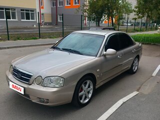 2005 Kia Magentis I Рестайлинг, бежевый, 450000 рублей, вид 1