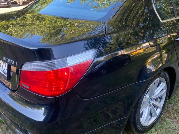 2004 BMW 5 серии 525i V (E60/E61), чёрный, 1200000 рублей - вид 10