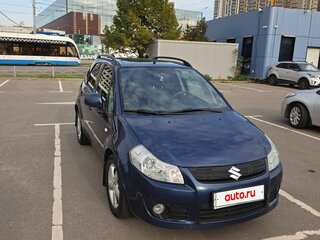 2008 Suzuki SX4 I (Classic), синий, 780000 рублей, вид 2