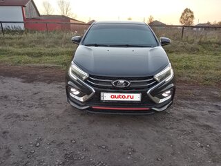 2024 Lada (ВАЗ) Vesta Sportline I Рестайлинг (NG), чёрный, 1500000 рублей, вид 1