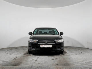 2009 Mitsubishi Lancer X, чёрный, 345000 рублей, вид 2