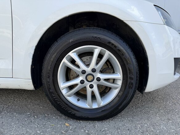 2014 Skoda Octavia III (A7), белый - вид 13