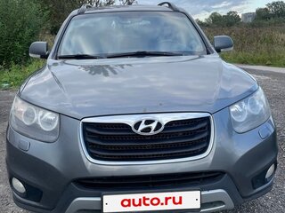 2012 Hyundai Santa Fe II Рестайлинг, серый, 1260000 рублей, вид 3
