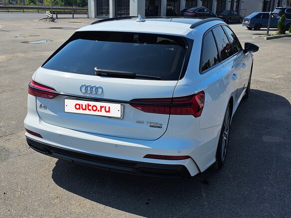 2020 Audi A6 55 TFSI e V (C8), белый, 4750000 рублей - вид 3