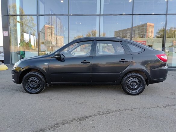 2014 Lada (ВАЗ) Granta, чёрный - вид 7