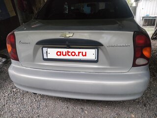 2008 Chevrolet Lanos I, серебристый, 400000 рублей, вид 2