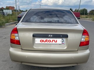 2006 Hyundai Accent ТагАЗ II, бежевый, 360000 рублей, вид 4