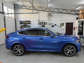 2020 BMW X6 30d III (G06), синий, 7300000 рублей, вид 5