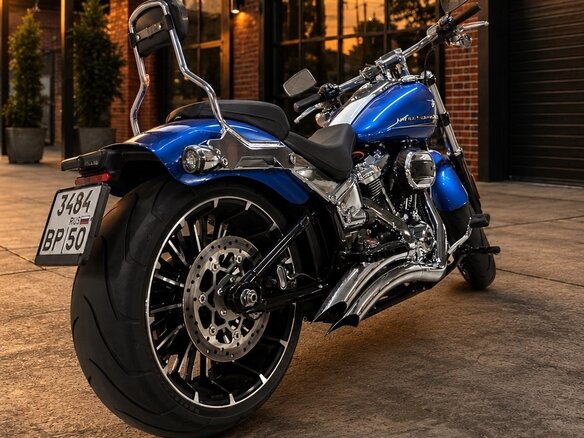 2024 Harley-Davidson Breakout, синий, 2220000 рублей - вид 3