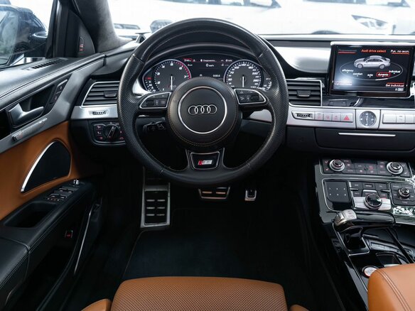 2016 Audi S8 III (D4) Рестайлинг, синий, 8490000 рублей - вид 20