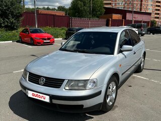 1998 Volkswagen Passat B5, серебристый, 550000 рублей, вид 2