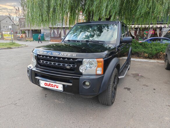 2008 Land Rover Discovery III, чёрный, 1380000 рублей
