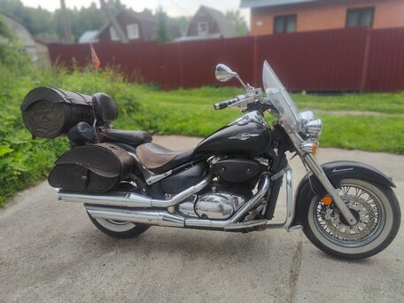 2007 Suzuki Boulevard C50, чёрный, 505500 рублей, вид 1