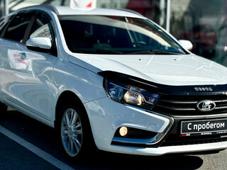 2019 Lada (ВАЗ) Vesta SW I, белый, 1000000 рублей, вид 3