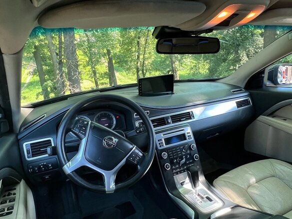2010 Volvo S80 II Рестайлинг, синий - вид 5