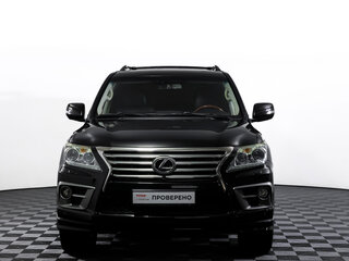 2012 Lexus LX 570 III Рестайлинг, чёрный, 4300000 рублей, вид 2