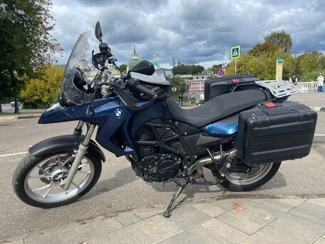 2011 BMW F 650 GS, фиолетовый, 440000 рублей, вид 3