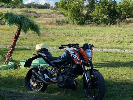 2011 KTM 125 Duke, оранжевый, 265000 рублей, вид 1