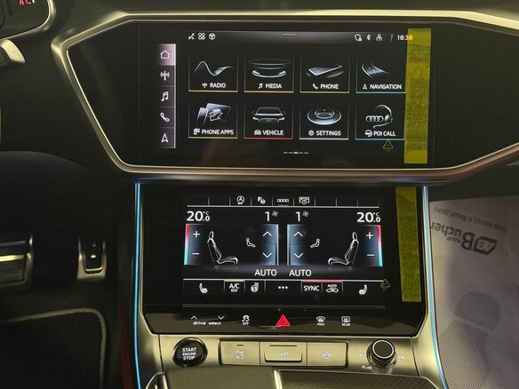 2026 Audi A7 L 45 TFSI II (4K), чёрный, 7098000 рублей - вид 21