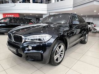 2018 BMW X6 30d II (F16), чёрный, 3900000 рублей, вид 1