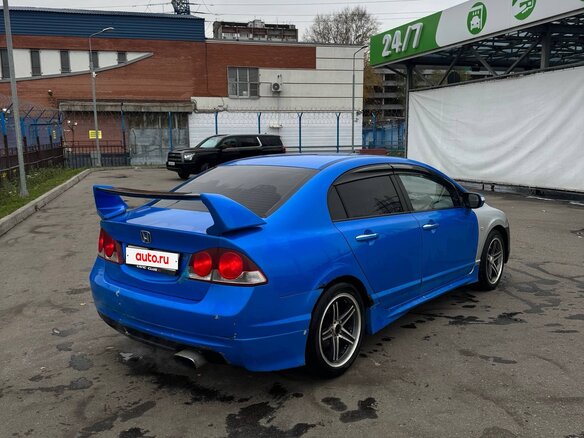 2008 Honda Civic VIII, синий, 430000 рублей - вид 4