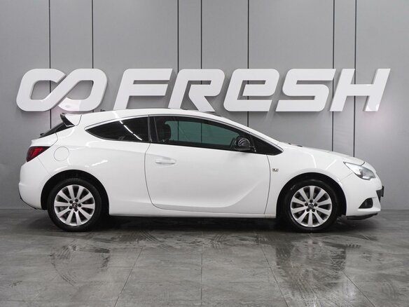 2012 Opel Astra GTC J Рестайлинг, белый - вид 4