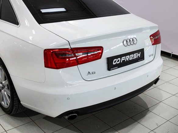 2013 Audi A6 IV (C7), белый, 1449000 рублей - вид 6