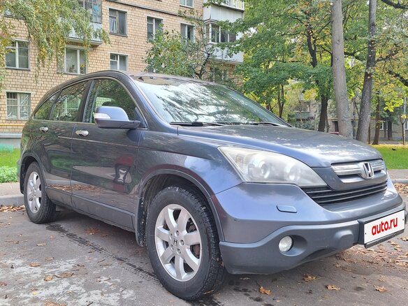 2007 Honda CR-V III, серый, 875000 рублей - вид 2