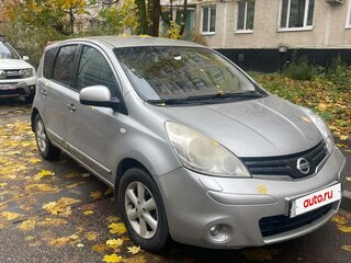 2011 Nissan Note I Рестайлинг, серебристый, 359000 рублей, вид 3