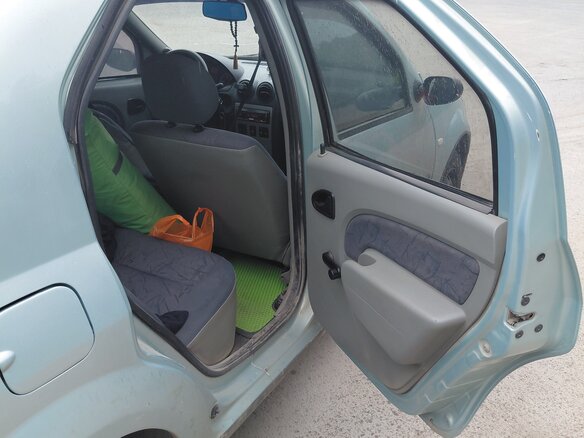 2006 Renault Logan I, зелёный, 190000 рублей - вид 1