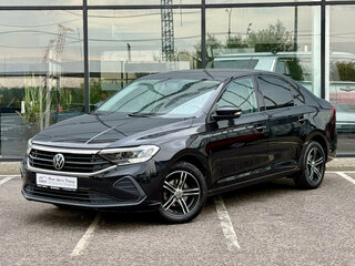 2020 Volkswagen Polo VI, чёрный, 1480000 рублей, вид 1