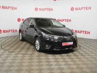 2013 Toyota Corolla XI (E160, E170, E180), чёрный, 1100000 рублей, вид 3